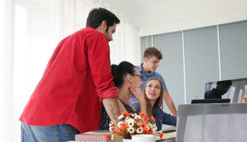 Colaboração no ambiente de trabalho